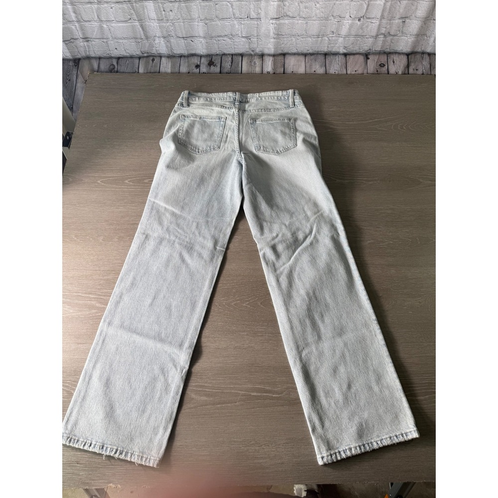 Urban Outfitters Leopard Print High Rise Straight Leg Pants Women's Size 30x32 - Picture 7 of 11